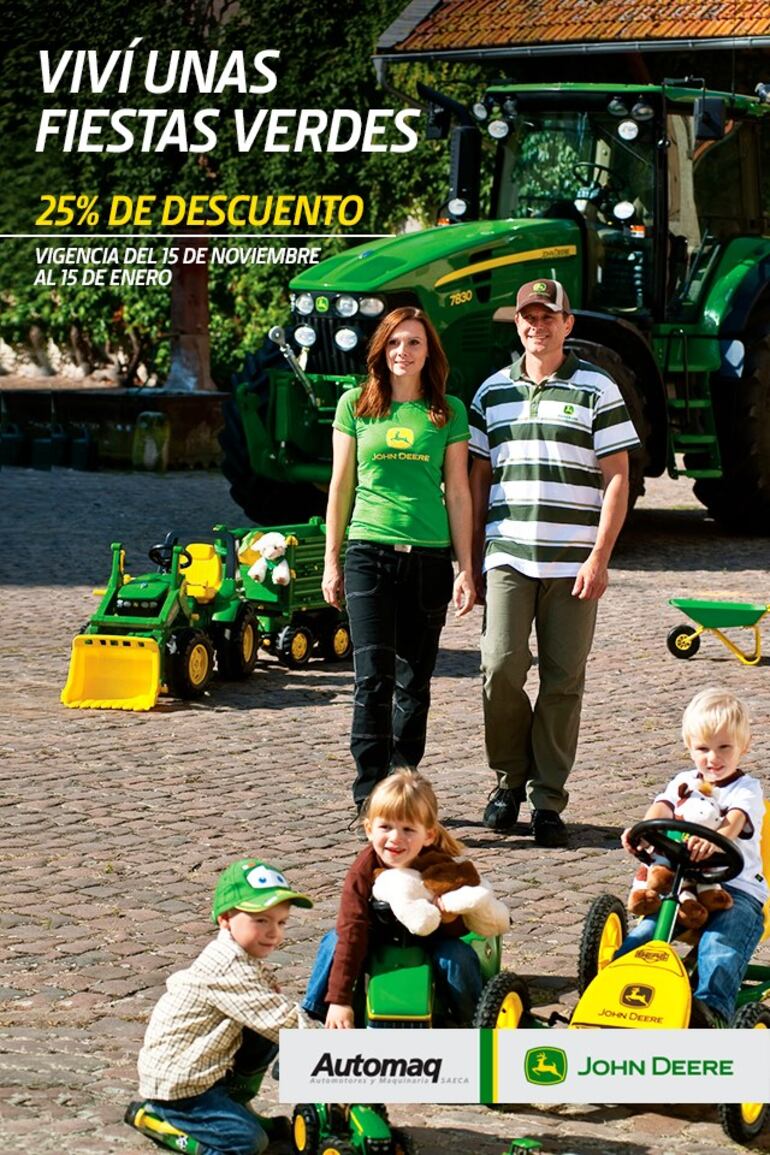 Hasta el 15 de enero próximo se realiza una nueva edición de “Fiestas verdes”.