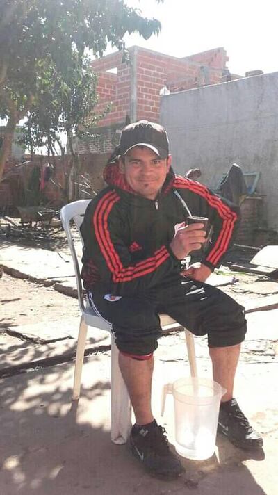 Rolando Chaparro, compatriota asesinado en Argentina.