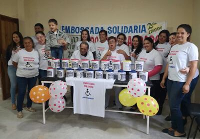 Los organizadores de la maratón benéfica recorrerán hoy  y mañana las casas de Emboscada para recolectar los aportes.