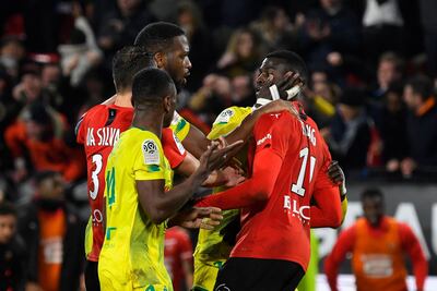 Rennes logró la remontada ante el Nantes.