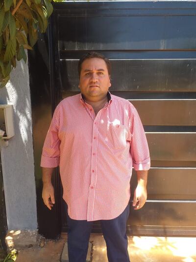 El jefe comunal de Horqueta, Jorge Urbieta (ANR), quien pedirá la ampliación del hospital distrital de la ciudad.