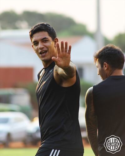 El defensor central uruguayo Diego Polenta debutará con la camiseta del Olimpia.
