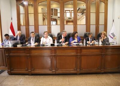 La ministra Carolina Llanes integró como miembro del Jurado para resolver la denuncia del caso Conmebol.