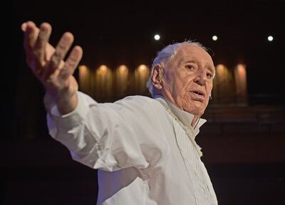 El dramaturgo brasileño José Celso Martinez Correa, conocido como Ze Celso.