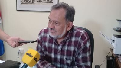 El senador Sixto Pereira senador del Frente Guasu.