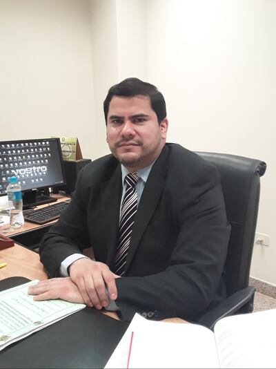 Juez penal de garantías (interino), Hernán Centurión.