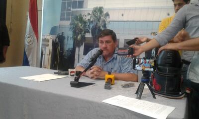 Senador Blas Llano, presidente del Congreso Nacional.