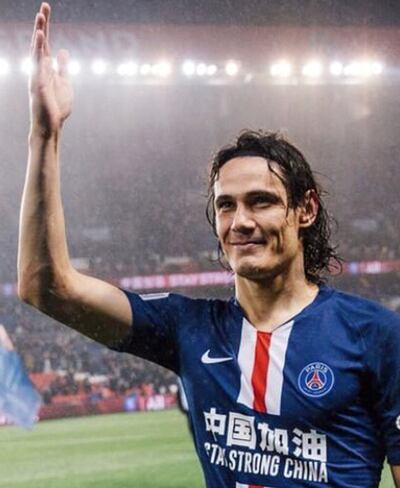 El uruguayo Édinson Cavani, campeón con el PSG.