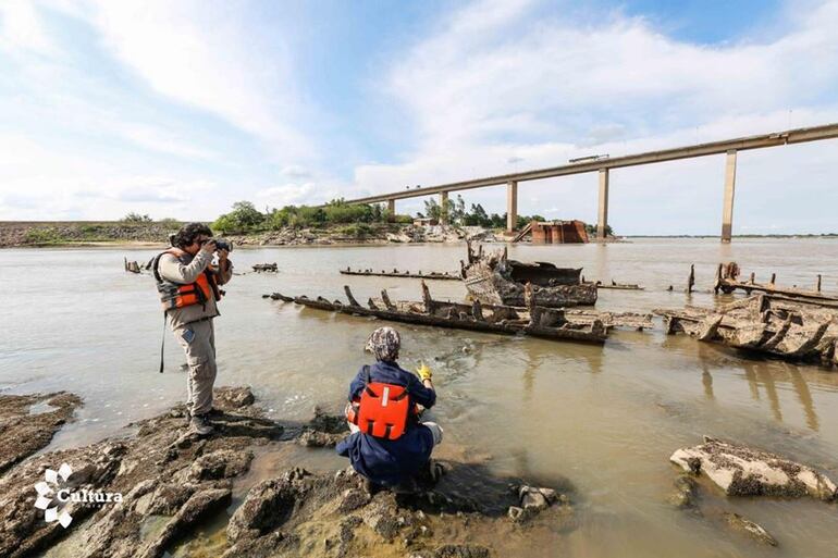 Secretaría de Cultura descarta rapiñas recientes al buque “Paraguarí” y asegura que se realizan patrullajes en la zona