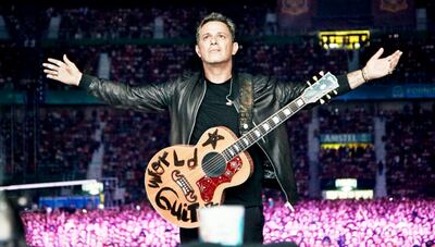 Su última presentación en Paraguay fue en 2016, cuando vino a presentar su disco “Sirope”.