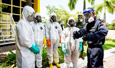 Integrantes de la Fuerza de Tarea Conjunta de Ecuador, donde el subregistro de muertes es hasta 17 veces más que la cifra oficial.