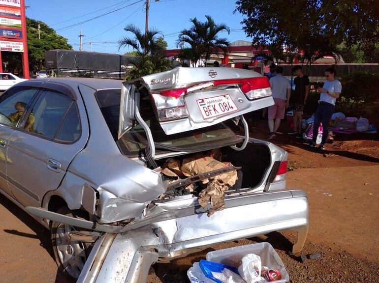 El accidente ocurrió en Minga Guazú, sobre la ruta PY02.