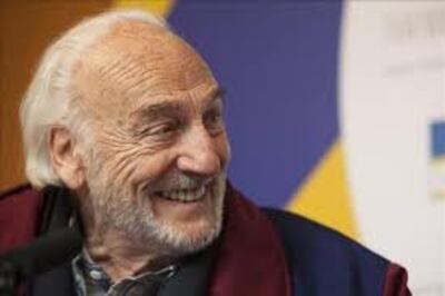 El actor argentino  Héctor Alterio sigue actuando a los 90 años.