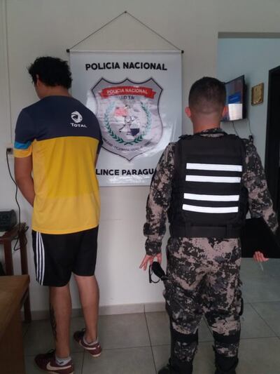 El hombre fue identificado por el Departamento de Delitos Informáticos.