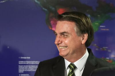 Jair Bolsonaro, presidente de Brasil.