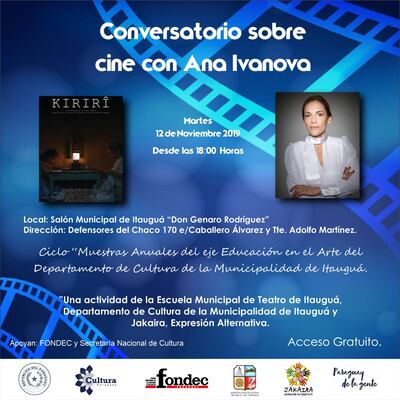 Afiche promocional del evento.