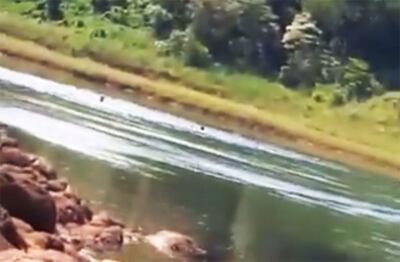 Dos menores desaparecieron en el muelle de Presidente Franco.