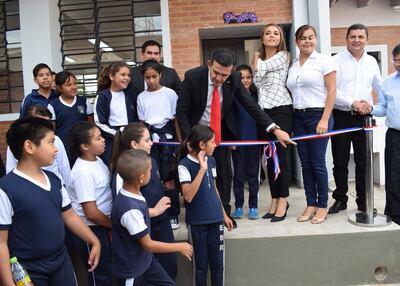 El titular del MEC, Eduardo Petta, inauguró ayer obras en Paraguarí.