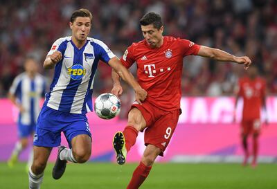 Bayern Munich empató de local ante el Hertha Berlín.