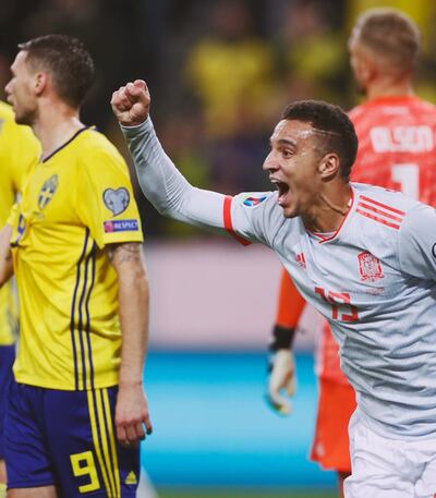 Rodrigo Moreno Machado (28), brasileño nacionalizado español, marcó ayer el gol de la clasificación en la Roja frente a Suecia.
