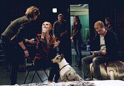 Escena de la película alemana "Casting".