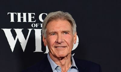 El actor Harrison Ford.