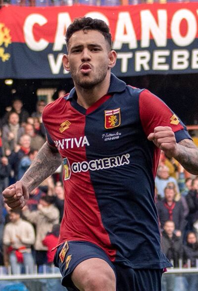 Antonio Sanabria, del Genoa.