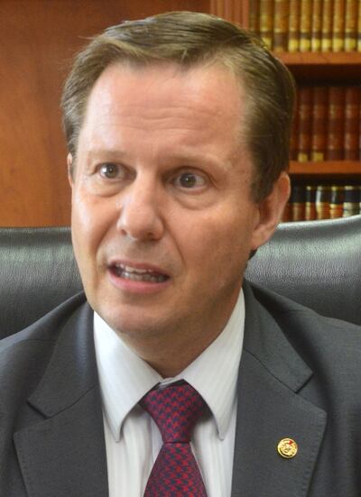 Alberto Martínez Simón, presidente de la Corte Suprema.