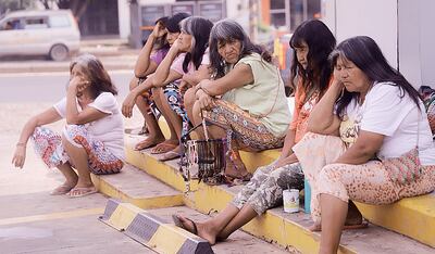 Mujeres de la comunidad Maká Quemkuket no tienen alimentos.