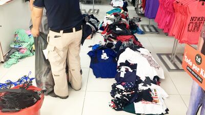 Agentes contra Delitos Económicos estuvieron apoyando los procedimientos en el Mercado Municipal N° 4.