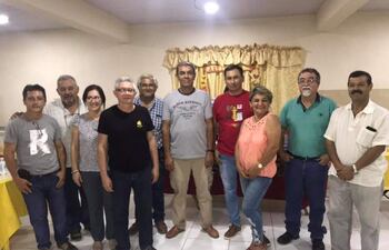 Autoridades del Centro Artiguense.