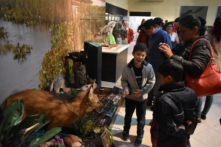 Lo más destacable de la actividad es ver a familias y sobre todo a los pequeños acercarse a la cultura.
