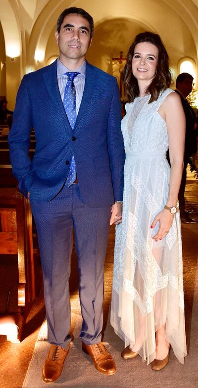 Ramón Delgado y Alejandra Corvalán de Delgado.