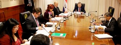 Los ministros Gladys Bareiro y Antonio Fretes no participaron ayer en la sesión del pleno de la Corte Suprema de Justicia.