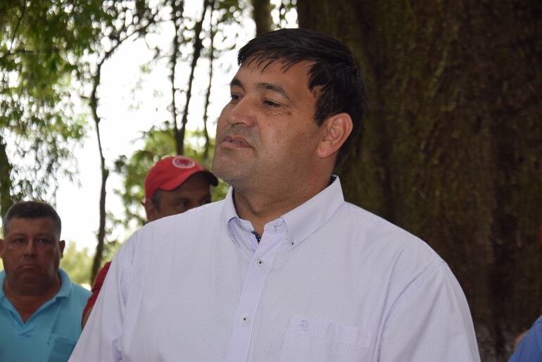 Concejal departamental de Frente Guazu Emilio Tilleria (oriundo de Abai)