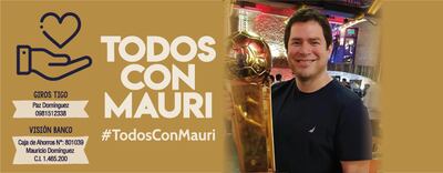 Actividad solidaria a favor de Mauricio Domínguez.