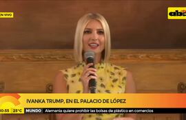 Ivanka Trump desarrolla agenda en Paraguay