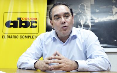 El profesor Miguel Angel Marecos, presidente del Sinadi, criticó el doble discurso del MEC sobre tema salarial docente.