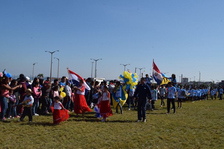 Comenzó el torneo "Goles por mi barrio".