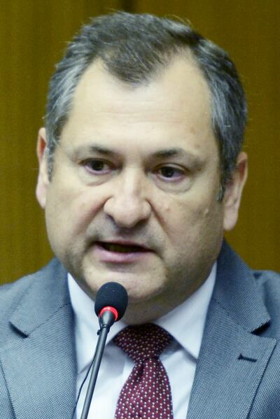 Eugenio Jiménez Rolón, presidente de la Corte.