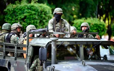La violencia en Sinaloa, México, tras la captura y posterior liberación del narcotraficante Ovidio Guzmán demostró que esta región mexicana está controlada por el crimen organizado. (AFP)
