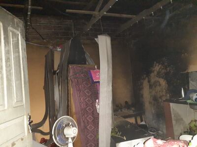 El siniestro se originó a raíz de un cortocircuito, informó la policía.