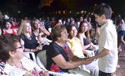 Iam Carlos Espínola, el año pasado, durante una de sus presentaciones.