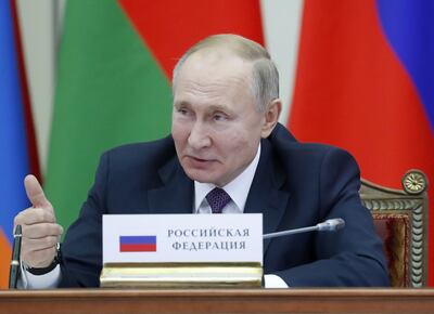 Vladimir Putin, presidente de Rusia.