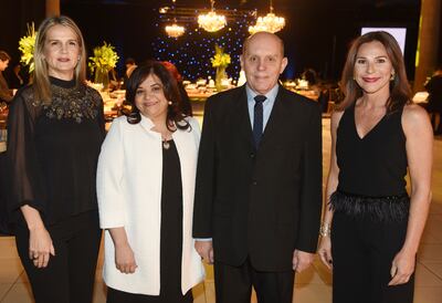 Vivi Vallejos, Juana Amarilla, Alejandro Conti y Patricia Fustagno.