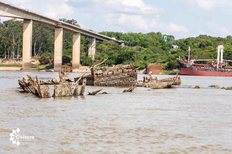 Secretaría de Cultura descarta rapiñas recientes al buque “Paraguarí” y asegura que se realizan patrullajes en la zona