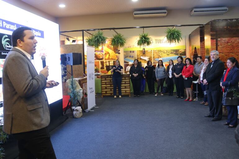 Javier Ramírez,  director de Prestaciones Turísticas de la Senatur,