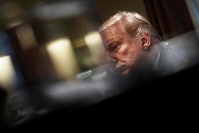 Donald Trump, presidente de los Estados Unidos.