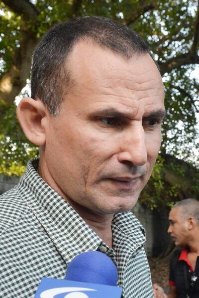 José Daniel Ferrer, preso político cubano.