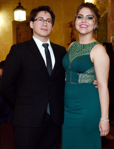 Janio Moura y Mariel Sanabria.
